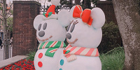 ディズニーのクリスマスイベントキャラクターのスノースノー| キャステル | CASTEL ディズニー情報