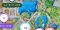 全体マップ| キャステル | CASTEL ディズニー情報