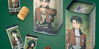 チョコクランチ缶セット（2缶）〔USJ×進撃の巨人〕| キャステル | CASTEL ディズニー情報