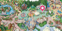 ビレッジペイストリーの地図| キャステル | CASTEL ディズニー情報