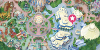 トレジャーコメットのマップ| キャステル | CASTEL ディズニー情報