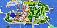 横浜・八景島シーパラダイス　島内マップ| キャステル | CASTEL ディズニー情報