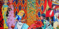 シンデレラ城のモザイク壁画の1つ| キャステル | CASTEL ディズニー情報