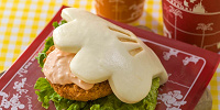 ハンバーガー&サンドイッチ特集：グローブシェイプ･エビカツパオ| キャステル | CASTEL ディズニー情報