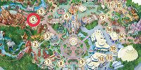 カウボーイ・クックハウス前のワゴンの場所| キャステル | CASTEL ディズニー情報