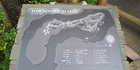 ディズニーランド：トムソーヤ島の地図| キャステル | CASTEL ディズニー情報