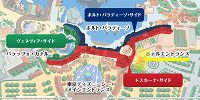 ミラコスタの正面入口の場所| キャステル | CASTEL ディズニー情報