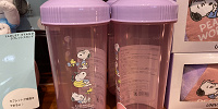 USJスヌーピーグッズ/プロテインシェーカー/「PEANUTS WORKOUT」| キャステル | CASTEL ディズニー情報