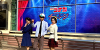 毛利蘭・服部平次・遠山和葉（2020年ミステリーチャレンジの様子）| キャステル | CASTEL ディズニー情報