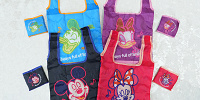 ディズニーガチャガチャ新エコバッグ4種類のデザイン、販売場所、値段を紹介