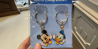ミッキー＆ドナルドペアキーチェーン| キャステル | CASTEL ディズニー情報