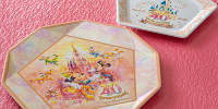 スペシャルスーベニアプレート（ディズニー40周年スーベニアグッズ）| キャステル | CASTEL ディズニー情報