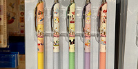 ボールペン＜エナージェル＞5本　1,600円| キャステル | CASTEL ディズニー情報