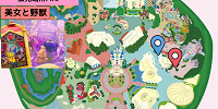 ディズニーランドのポップコーンバケット販売場所MAP：美女と野獣| キャステル | CASTEL ディズニー情報