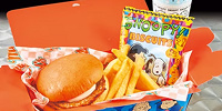 キッズ・ハンバーガーセット| キャステル | CASTEL ディズニー情報