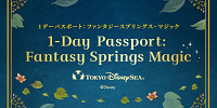 「１デーパスポート：ファンタジースプリングス・マジック」| キャステル | CASTEL ディズニー情報