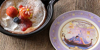 スーベニアプレート付きスウィーツエバーアフター(レモン＆ストロベリー)| キャステル | CASTEL ディズニー情報