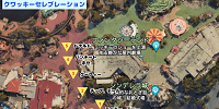 ウエスタンランド/ファンタジーランドの停止位置マップ（クワッキーセレブレーション★ドナルド・ザ・レジェンド！）| キャステル | CASTEL ディズニー情報