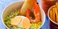 スペシャルセット（春巻きとエビの冷やし麺（ゆず塩））| キャステル | CASTEL ディズニー情報