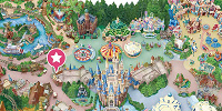 キャプテンフックス・ギャレーの地図| キャステル | CASTEL ディズニー情報