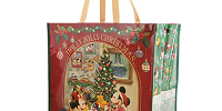 ショッピングバッグ(ディズニークリスマスグッズ2024)| キャステル | CASTEL ディズニー情報