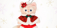 リーナベルぬいぐるみバッジ(ダッフィークリスマスグッズ)| キャステル | CASTEL ディズニー情報
