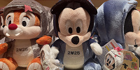 ミッキーぬいぐるみ(ディズニーお正月グッズ2025)| キャステル | CASTEL ディズニー情報