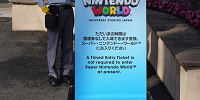 スーパー・ニンテンドー・ワールドに自由入場ができる時に出ている看板| キャステル | CASTEL ディズニー情報