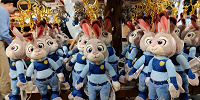 上海ディズニーズートピアグッズ：ジュディの警官ぬいぐるみキーチェーン| キャステル | CASTEL ディズニー情報