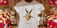 上海ディズニーズートピアグッズ：ガゼルのTシャツ（レディス）| キャステル | CASTEL ディズニー情報