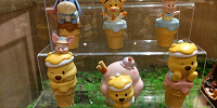 上海ディズニーくまのプーさんグッズ：アイスクリーム風コレクタブルフィギュア| キャステル | CASTEL ディズニー情報