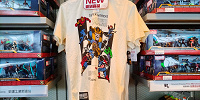 香港ディズニーマーベルグッズ：アベンジャーズのコミックデザインTシャツ（白）| キャステル | CASTEL ディズニー情報