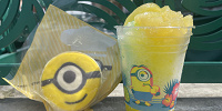 ミニオンフード（ミニオン・シェイブアイス〜パイン〜とミニオンクッキーサンド）| キャステル | CASTEL ディズニー情報