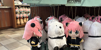 アーニャ&ボンド肩乗せマスコットキーチェーンセット（USJ×スパイファミリーグッズ）| キャステル | CASTEL ディズニー情報