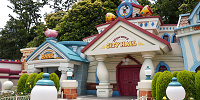 トゥーンタウンの町並み| キャステル | CASTEL ディズニー情報