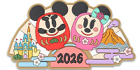 デコレーションマグネット((ディズニーお正月グッズ2026)| キャステル | CASTEL ディズニー情報