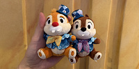 チップとデールぬいぐるみバッジセット(ディズニーシー25周年グッズ)| キャステル | CASTEL ディズニー情報