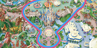 パレードルートマップ　| キャステル | CASTEL ディズニー情報
