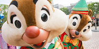 チップ（奥）とデール（手前）| キャステル | CASTEL ディズニー情報