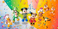 ディズニーランド35周年ぬいぐるみバッジ（公式ブログより引用）| キャステル | CASTEL ディズニー情報