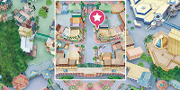 ハリントンズ・ジュエリー＆ウォッチの地図| キャステル | CASTEL ディズニー情報
