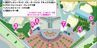 ディズニーランドのコインロッカー：設置場所マップ| キャステル | CASTEL ディズニー情報