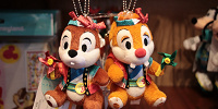 チップとデールのぬいぐるみバッジ| キャステル | CASTEL ディズニー情報