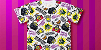 ミニオンモンスターTシャツ（総柄プリント）| キャステル | CASTEL ディズニー情報