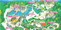 河口湖オルゴールの森園内マップ| キャステル | CASTEL ディズニー情報