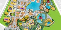 ルイズN.Y.ピザパーラーの地図| キャステル | CASTEL ディズニー情報