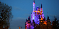 夜のシンデレラ城| キャステル | CASTEL ディズニー情報