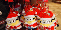 ミニオンクリスマスぬいぐるみキーチェーン| キャステル | CASTEL ディズニー情報