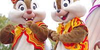 左から、デール・チップ| キャステル | CASTEL ディズニー情報