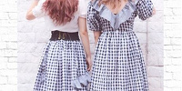 ギンガムチェックワンピース| キャステル | CASTEL ディズニー情報
